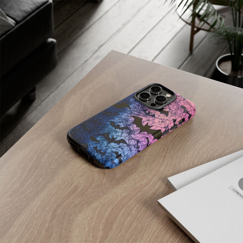 Pastel Goth Bat Phone Case